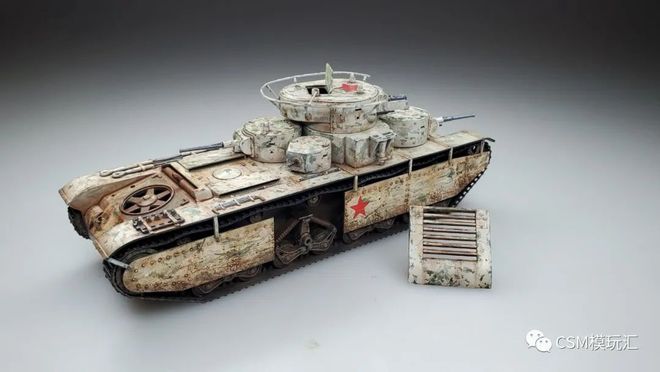 再现俄罗斯阅兵式T-35多炮塔坦克，如何代表”大力...