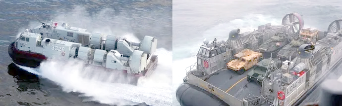 浅谈中国海军“野马”级中型气垫登陆艇...