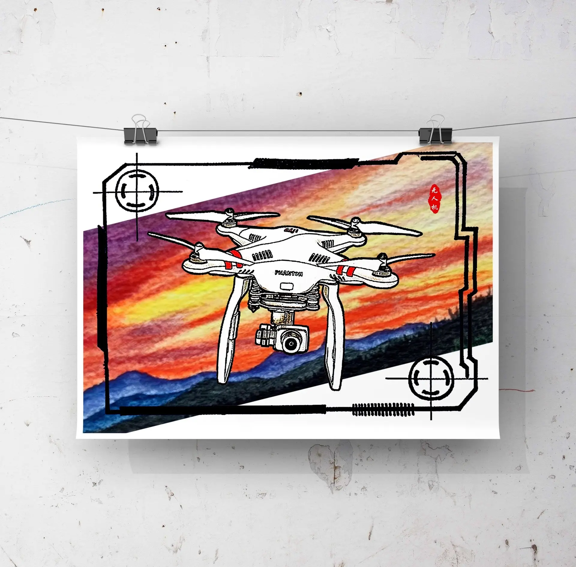 无人机空中作画职业特点 飞机航拍技巧揭秘