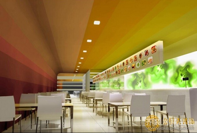 附近快餐店100米内的生存法则，餐饮红海中的区位博弈解析