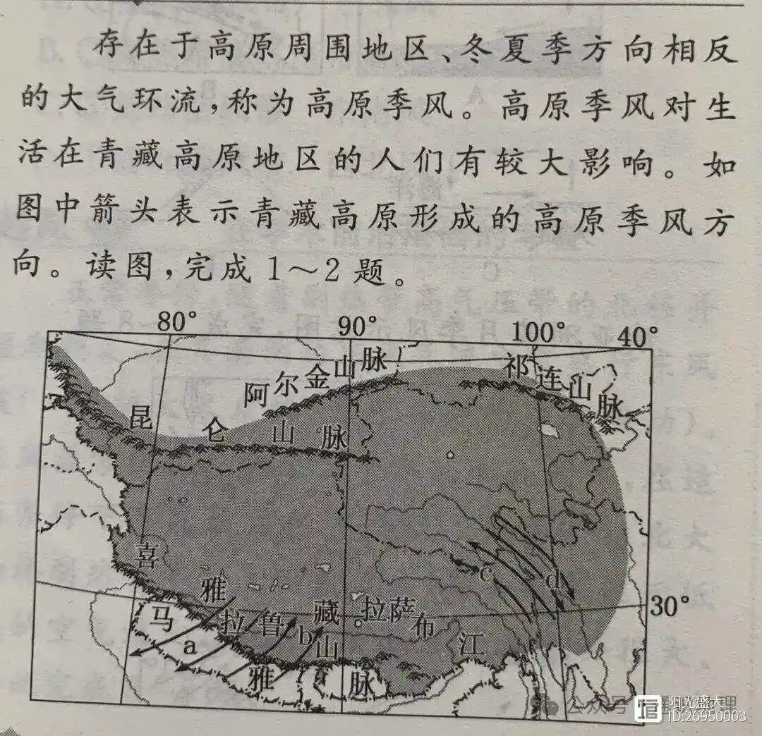 青藏高原缺失的气候影响 没有高原的中国会怎样
