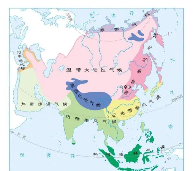 假如青藏高原不隆起,我国南方是什么环境?...