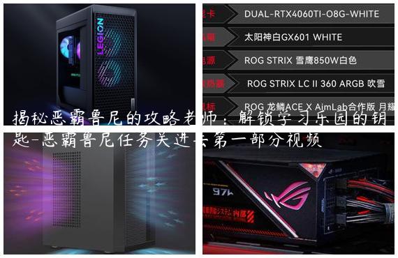 揭秘恶霸鲁尼的攻略老师：解锁学习乐园的钥匙-恶霸鲁尼任务关进去第一部分视频