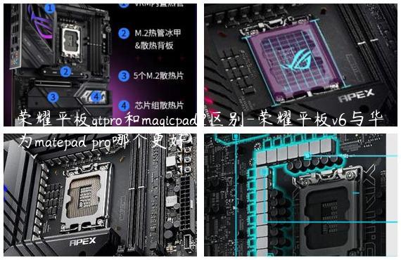 荣耀平板gtpro和magicpad2区别-荣耀平板v6与华为matepad pro哪个更好