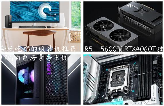 适合玩吃鸡的组装机推荐_R5_5600配RTX4060Ti独显白色海景房主机